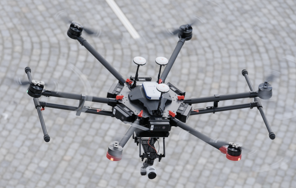 Unifly BLIP on drone
